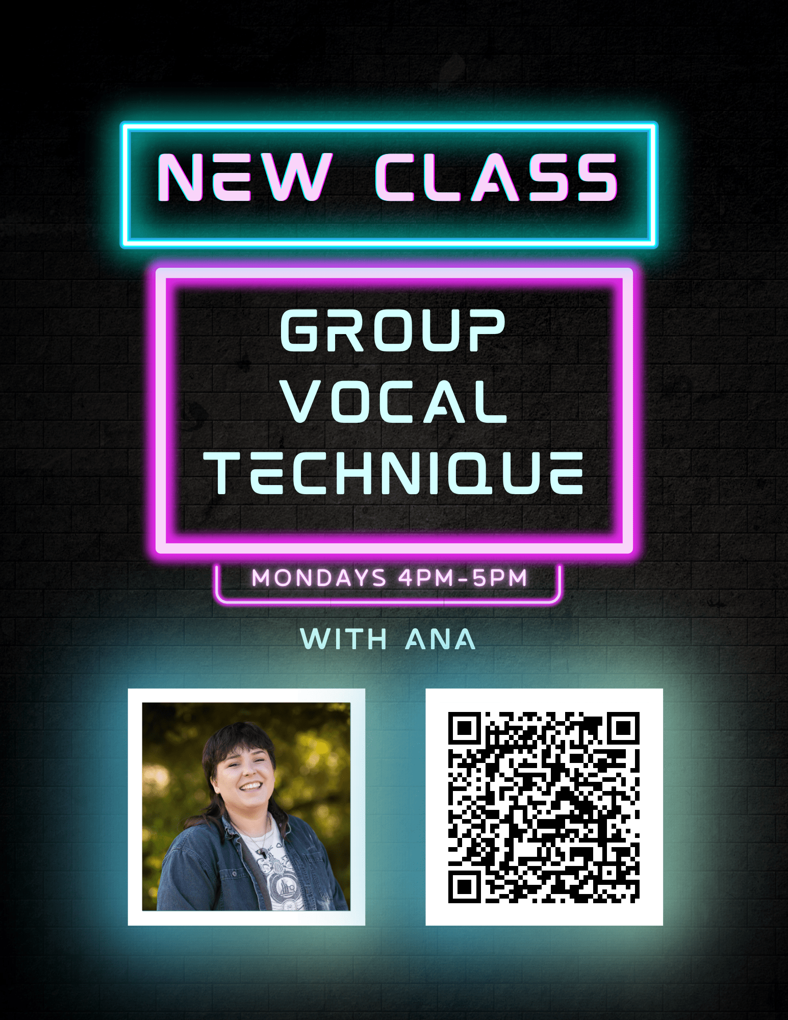 Group Vocal Technique Flyer min